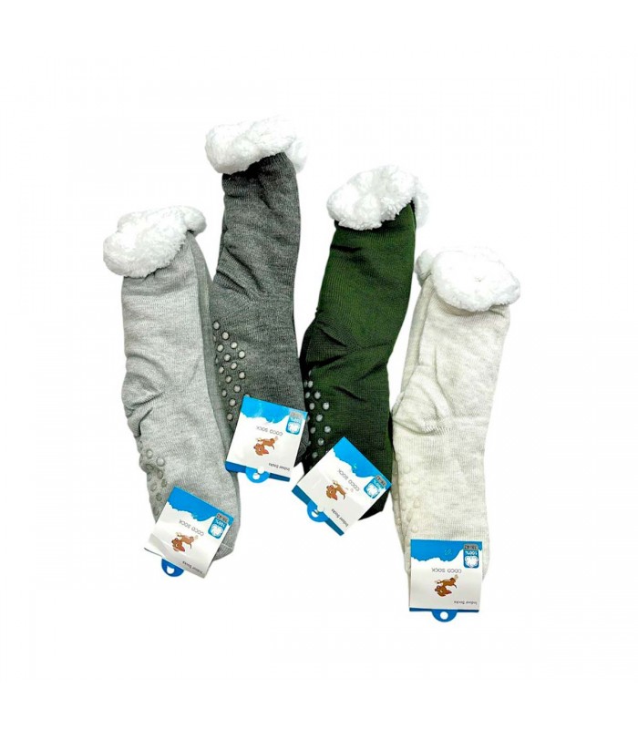 MEDIA PANTUFLA LARGO ADULTO J27727 MR-240017 COCO
