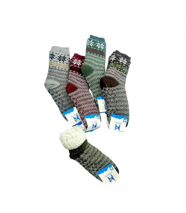 MEDIA PANTUFLA LARGO ADULTO J27727 MR-240017 COCO