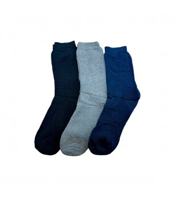 MEDIA MASC.3PCS J27730 WORKS SOCKS 40-46