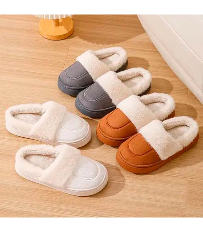PANTUFLA GAMUZADO ALTO J27761