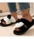 PANTUFLA CRUZADO 2COLOR J27753