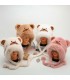 GORRA C/BUFANDA OSO PELUDO POMPOM J27741