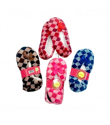 PANTUFLA C/MOÑO KE MING J27715/J27716/J27717/36-41