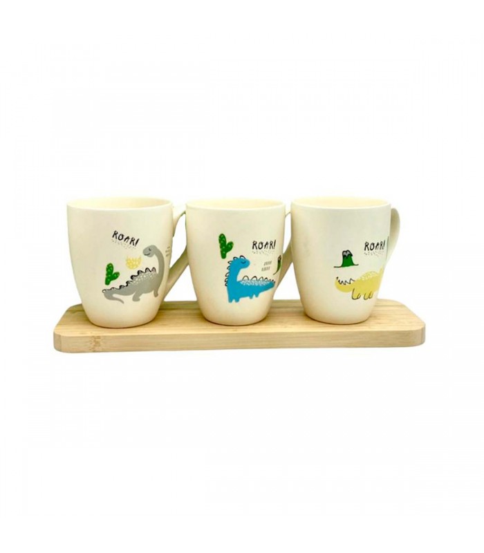 TAZA D/PORCELANA DINO J24995 ROAR