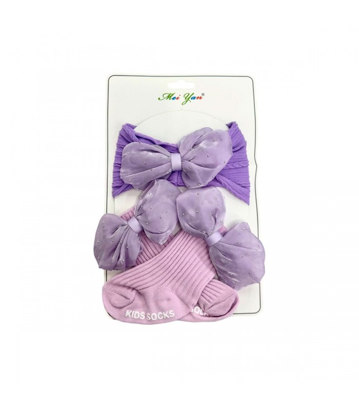 GORRA CON MEDIA P/BEBE C/MOÑO J26281