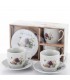 JG.D/TAZA C/2PCS LAVENDER J22146 7.2X6.5CM