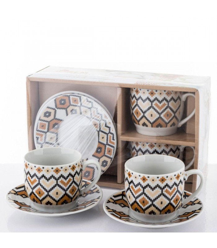 JG.D/TAZA C/2PCS ESTAMPADO J22144 7.2X6.5CM