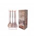 CJ.KIT CUBIERTO 9PCS J27286 SILICONE