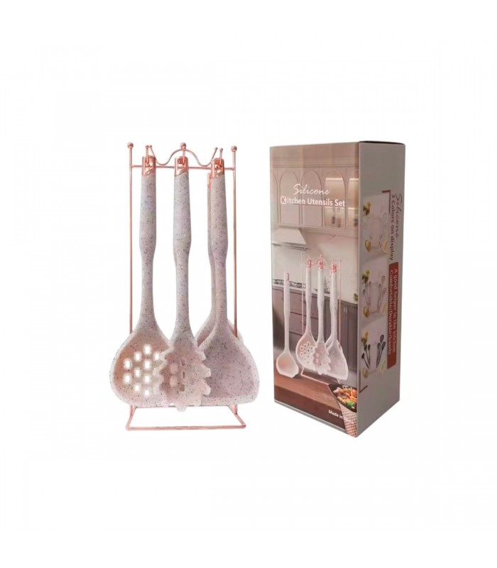 CJ.KIT CUBIERTO 9PCS J27286 SILICONE