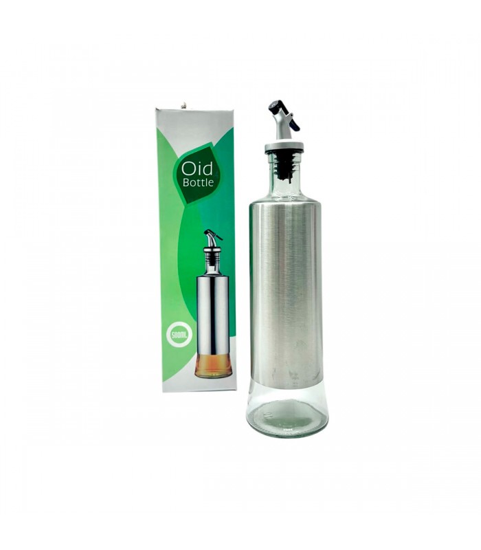 BOTELLA P/ACEITE VIDRIO 500ML J25455 OID