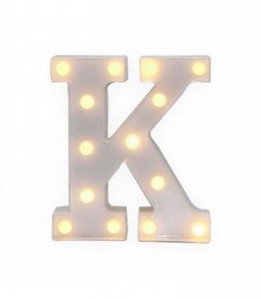 OFERTA ADORNO LETRA C/LUZ A PILA WHITE/J17904