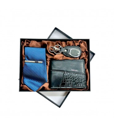KIT BILLETERA/CORBATA/BOLIGRAFO/LLAVERO J27676