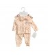 ROPA P/BEBE C/VINCHA 4PCS KYLE 0 A 9 MESES J27905