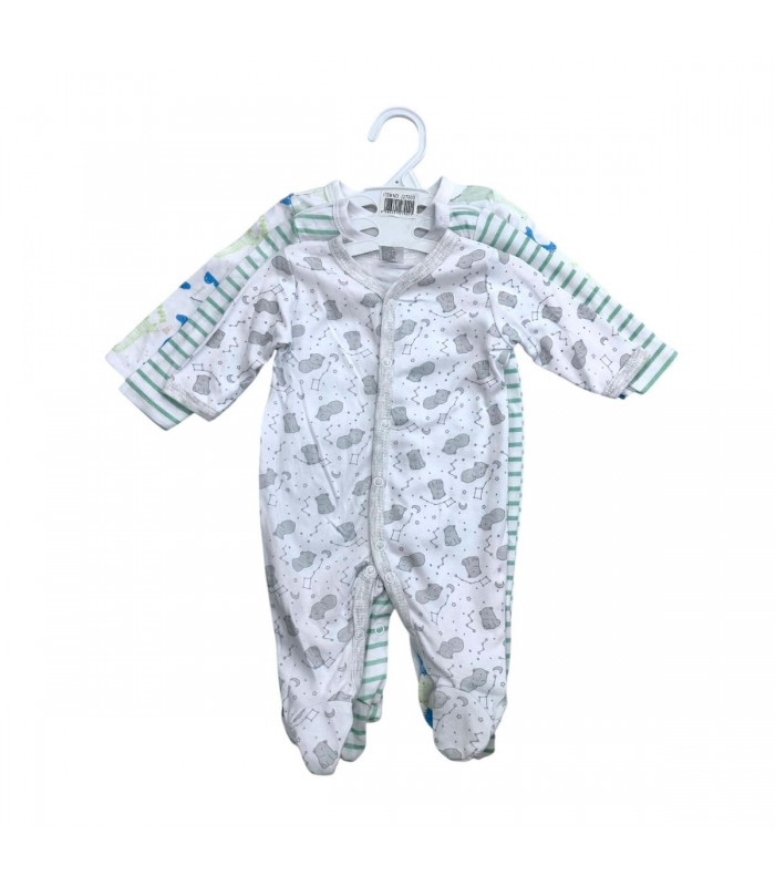 ROPA P/BEBE MACACON 3PCS J27900 BABY BERRY