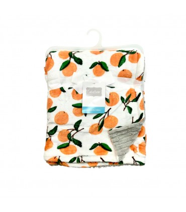MANTA PARA BEBE FRUTA J27911 75X75