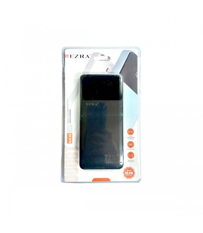 CART.CARGADOR PORTATIL 10000MAH EZ-S76 22.5W EZRA