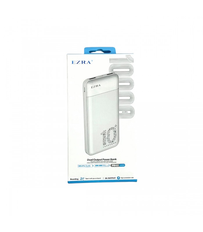 CARGADOR PORTATIL 10000MAH J24235/PB62 EZRA