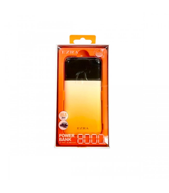 CARGADOR PORTATIL 8000MAH J25056/PB93 EZRA