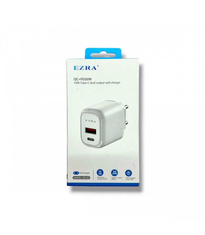 CARGADOR C/CABLE TYPE C-IPHONE/J25082/HC121