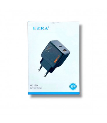 CARGADOR USB/TIPO C CARGA RAPIDA J25055/EZRA HC159