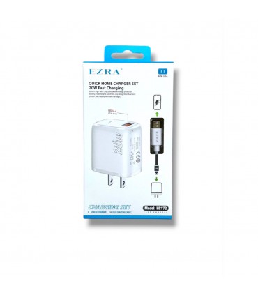 CARGADOR C/CABLE USB/TYPC 20W J24229/HC172