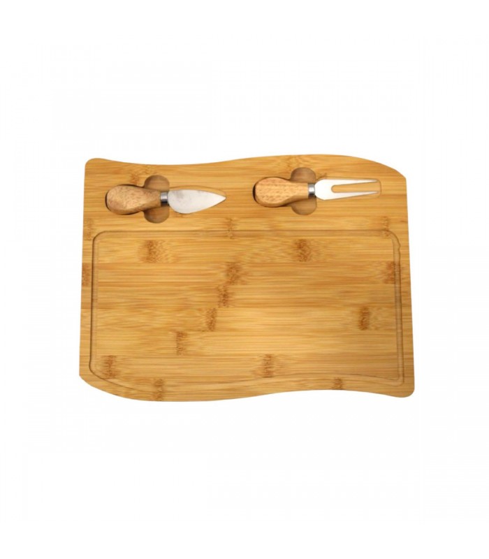 TABLA P/CORTA QUESO 33X24.5CM J25158 BAMBOO