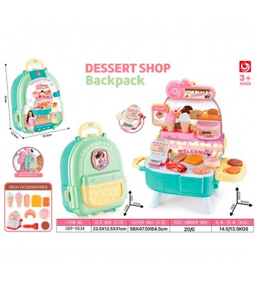 MOCHILA KIT COMIDA DESSERT CHOP 009-053A