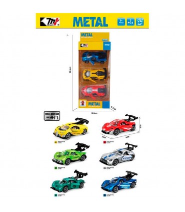 CJ.AUTO COLECCION 3PCS METAL 0783-464