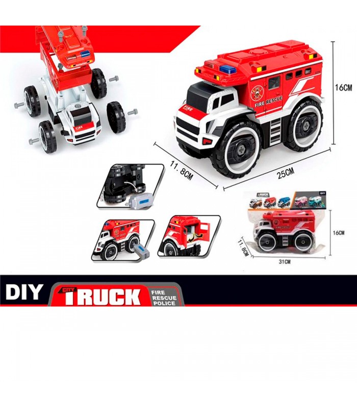 SAC.CAMION TRUCK POLICE/FIRE/RESCUE 862C-1/2/3