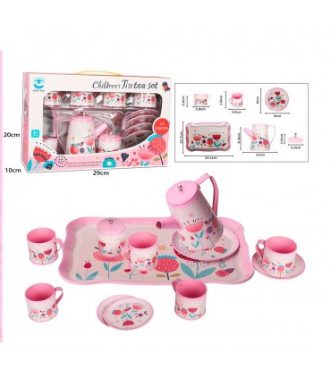 JGO.D/TAZAS 14PCS LATA HILDREN 998G/998F