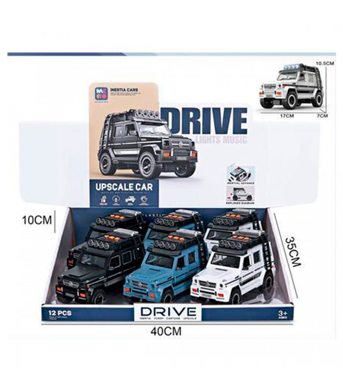 AUTO COLECCION METAL HH6688 D700-4 C/SONIDO/LUZ
