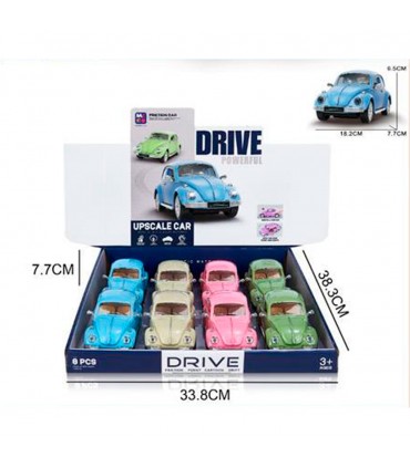 AUTO COLECCION FUSCA GD.D700-10 C/SONIDO/LUZ
