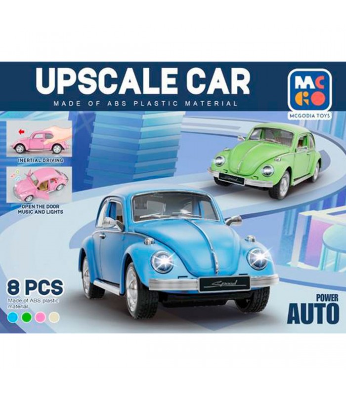 AUTO COLECCION FUSCA GD.D700-10 C/SONIDO/LUZ