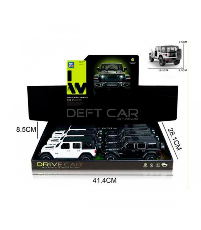 AUTO COLECCION METAL JOOP D704-12 DRIVE CAR C/SONIDO