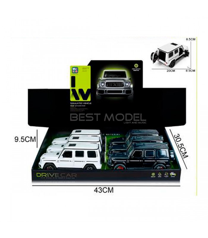 AUTO COLECCION METAL D704-21 BITURCO C/SONIDO LUZ