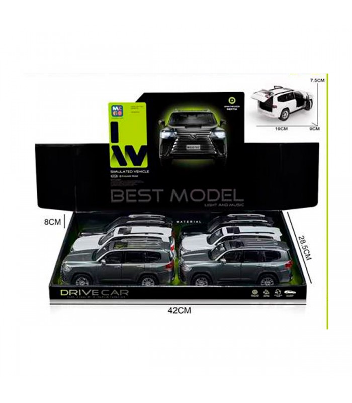 AUTO COLECCION METAL MGD707 D704-25 DRIVE CAR