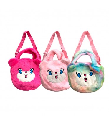 BOLSA D/PEL.GATO/OSO C/MOÑO J26694/26697/26683/84