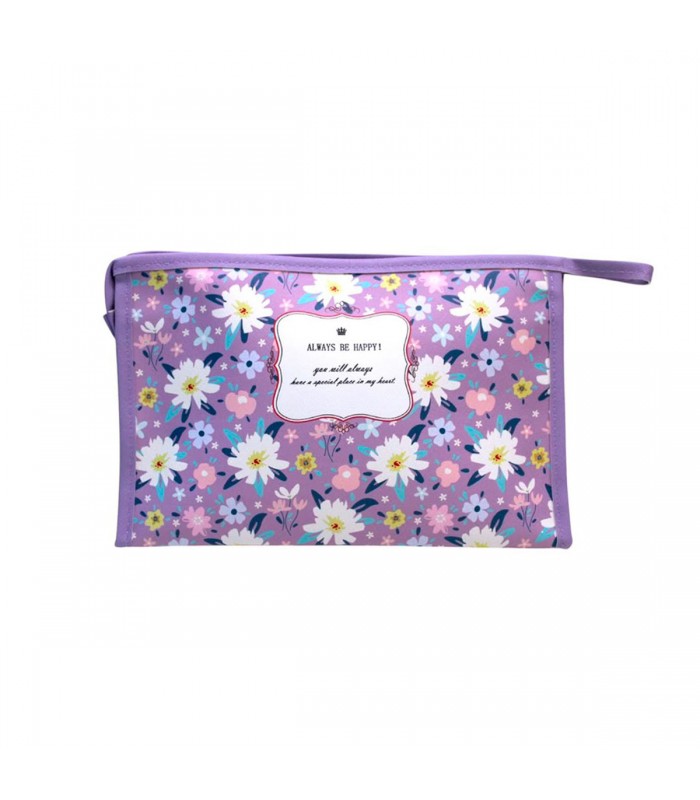ESTUCHE P/MAQ.J27887 ALWAYS BE HAPPY FLOREADO