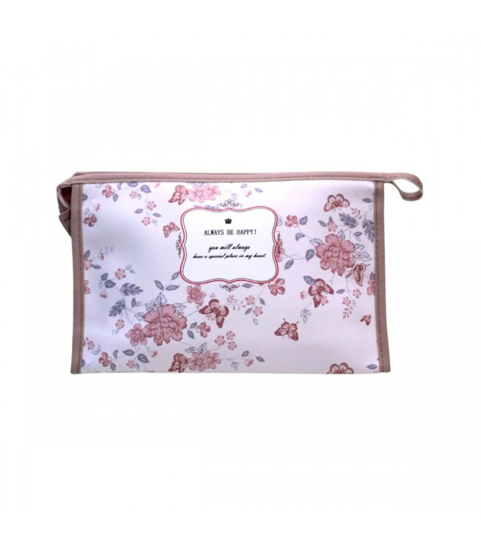 ESTUCHE P/MAQ.J27887 ALWAYS BE HAPPY FLOREADO