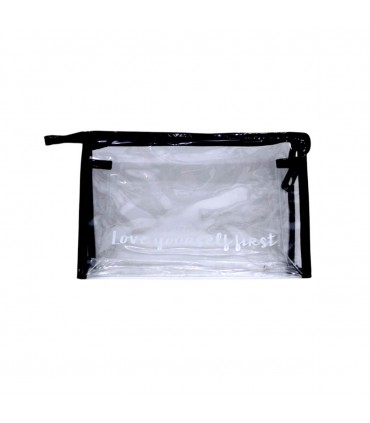 ESTUCHE P/MAQ.J27888 TRANSPARENTE LOVE YOURSELF