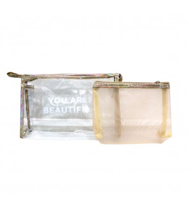 ESTUCHE P/MAQ 2PCS J27897 YOU ARE BEAUTIFUL