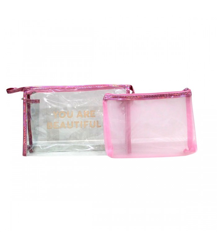 ESTUCHE P/MAQ 2PCS J27897 YOU ARE BEAUTIFUL