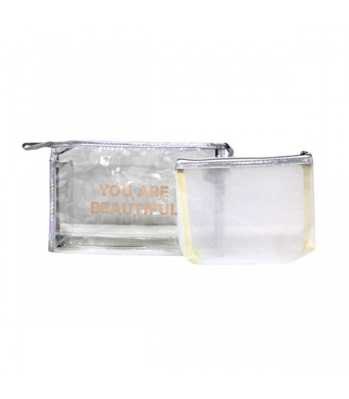 ESTUCHE P/MAQ 2PCS J27897 YOU ARE BEAUTIFUL