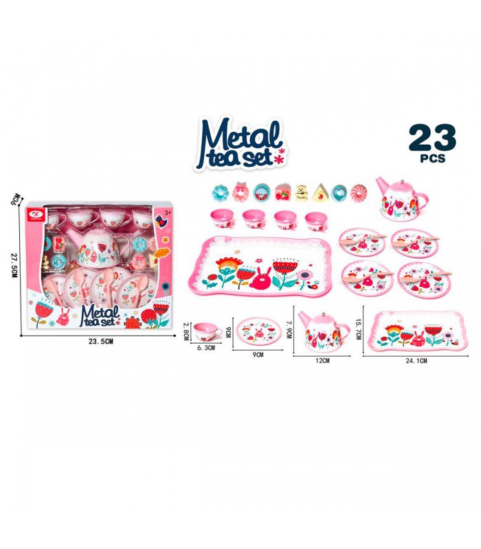 JGO.D/TAZAS METAL GDE.620-E17/620-E16