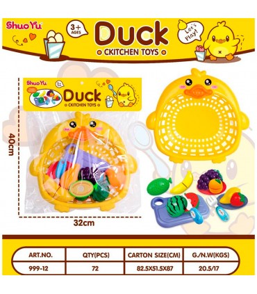 SAC.CESTA C/VERDURAS DUCK 999-12