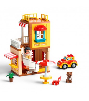 JGO.DIDACTICO BLOCKS 115PCS RESTAURANT 1815