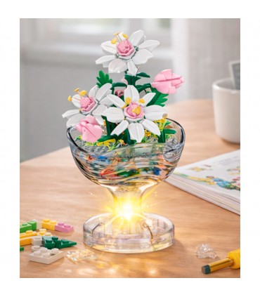 JGO.DIDACTICO FLOR C/VASO 11069B/11068B C/LUZ
