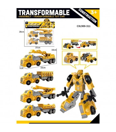 SAC.CAMION 2PCS TRANSFORMABLE CXL900-311