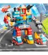 JGO.DIDACTICO BLOCKS 172PCS ROBOT FL1199