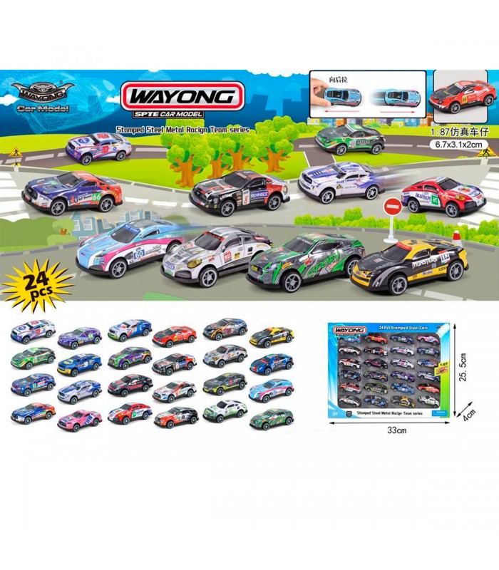 CJ.AUTO COLECCION 24PCS HR027 WAYONG